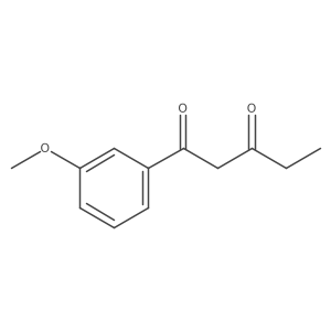 1-(3-Methoxyphenyl)pentane-1,3-dione Structure