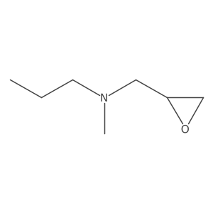 N-Methyl-N-propyl-2-oxiranemethanamine结构式