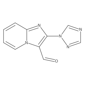 2-(1H-1,2,4-triazol-1-yl)imidazo[1,2-a]pyridine-3-carbaldehyde Structure