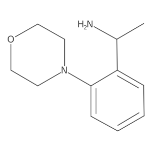 (R)-1-(2-Morpholinophenyl)ethan-1-amine结构式