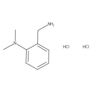 2-(aminomethyl)-N,N-dimethylaniline dihydrochloride Structure