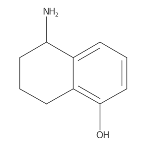 (5S)-5-amino-5,6,7,8-tetrahydronaphthalen-1-ol Structure