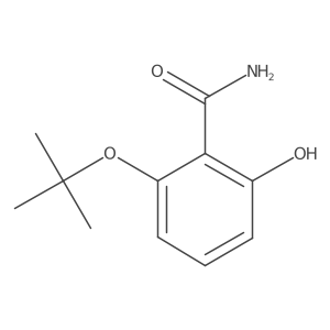 2-Tert-butoxy-6-hydroxybenzamide结构式