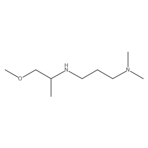 [3-(Dimethylamino)propyl](1-methoxypropan-2-yl)amine结构式
