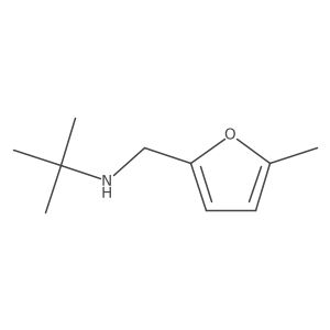 Tert-butyl[(5-methylfuran-2-yl)methyl]amine结构式