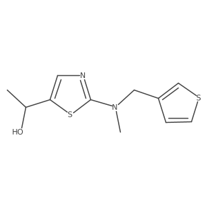 5-Thiazolemethanol, I+/--methyl-2-[methyl(3-thienylmethyl)amino]-结构式