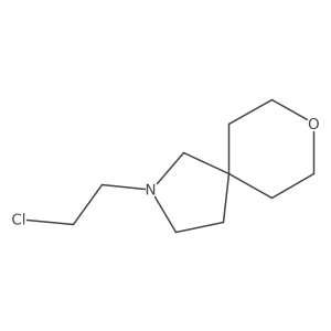 2-(2-Chloroethyl)-8-oxa-2-azaspiro[4.5]decane Structure