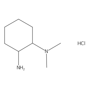 trans-N1,N1-Dimethylcyclohexane-1,2-diamine hydrochloride Structure