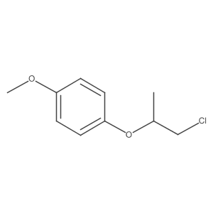1-[(1-Chloropropan-2-yl)oxy]-4-methoxybenzene Structure