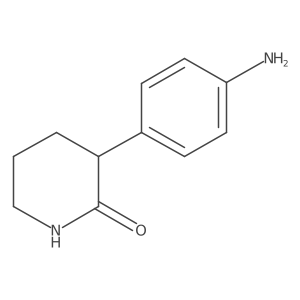 3-(4-Aminophenyl)-2-piperidinone Structure