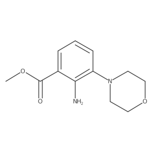 Methyl 2-amino-3-morpholinobenzoate Structure