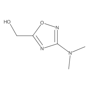 [3-(Dimethylamino)-1,2,4-oxadiazol-5-yl]methanol Structure