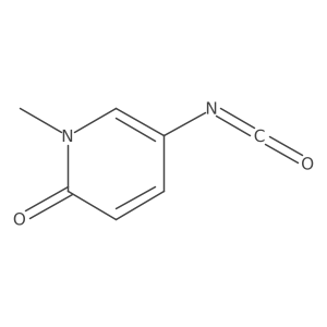 5-Isocyanato-1-methyl-1,2-dihydropyridin-2-one Structure