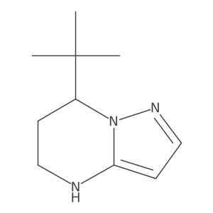 7-tert-Butyl-4H,5H,6H,7H-pyrazolo[1,5-a]pyrimidine Structure