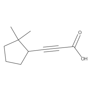 3-(2,2-Dimethylcyclopentyl)prop-2-ynoic acid结构式