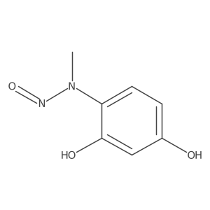 4-(Methylnitrosoamino)-1,3-benzenediol结构式