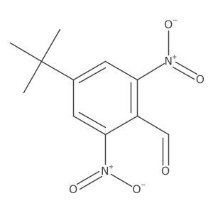 4-Tert-butyl-2,6-dinitrobenzaldehyde Structure