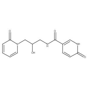 N-(2-hydroxy-3-(2-oxopyridin-1(2H)-yl)propyl)-6-oxo-1,6-dihydropyridine-3-carboxamide Structure