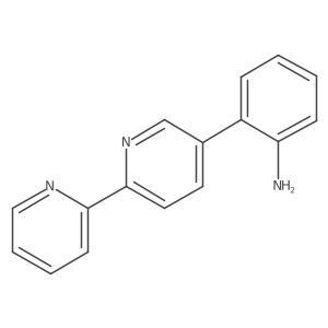 2-([2,2'-Bipyridin]-5-yl)aniline结构式