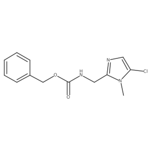 benzyl N-[(5-chloro-1-methyl-1H-imidazol-2-yl)methyl]carbamate Structure