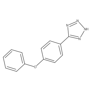 5-(4-phenoxyphenyl)-1H-tetrazole Structure