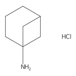 Bicyclo[3.1.1]heptan-1-amine hydrochloride结构式