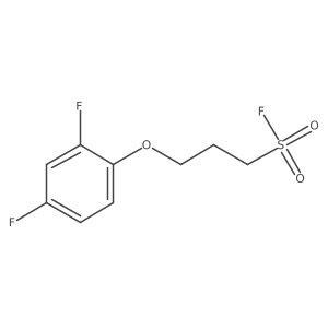 3-(2,4-Difluorophenoxy)propane-1-sulfonyl fluoride Structure