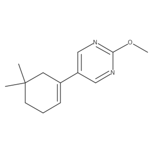 5-(5,5-Dimethylcyclohex-1-en-1-yl)-2-methoxypyrimidine结构式