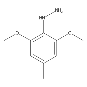 (2,6-Dimethoxy-4-methylphenyl)hydrazine结构式