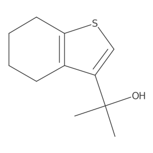 2-(4,5,6,7-Tetrahydro-1-benzothiophen-3-yl)propan-2-ol Structure