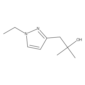 1-(1-ethyl-1H-pyrazol-3-yl)-2-methylpropan-2-ol Structure
