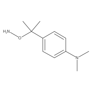 4-[2-(aminooxy)propan-2-yl]-N,N-dimethylaniline Structure