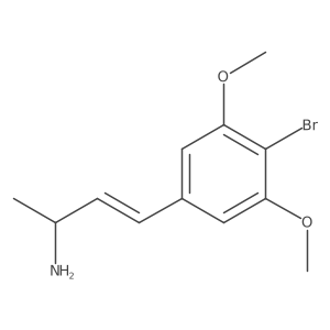 4-(4-Bromo-3,5-dimethoxyphenyl)but-3-en-2-amine结构式