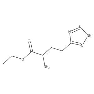 ethyl 2-amino-4-(1H-1,2,3,4-tetrazol-5-yl)butanoate Structure