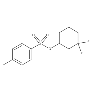 3,3-Difluorocyclohexyl 4-methylbenzene-1-sulfonate Structure