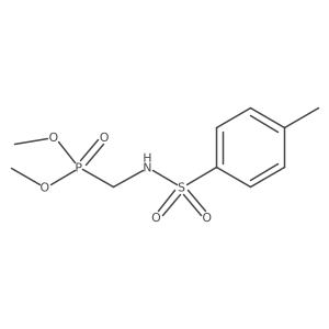 Phosphonic acid, [[[(4-methylphenyl)sulfonyl]amino]methyl]-, dimethyl ester Structure