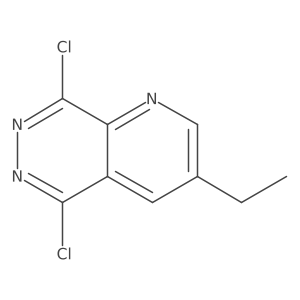 5,8-Dichloro-3-ethylpyrido[2,3-d]pyridazine Structure