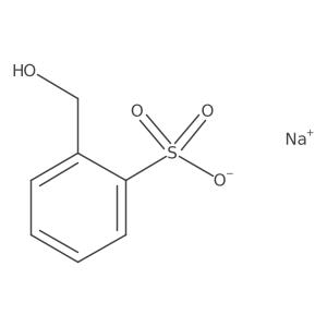 Monosodium hydroxymethylbenzenesulphonate Structure