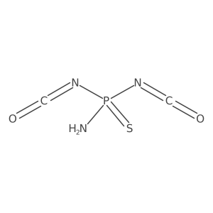 Aminodiisocyanatophosphine sulfide结构式