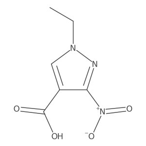 1-ethyl-3-nitro-1H-pyrazole-4-carboxylic acid Structure