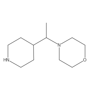 4-(1-Piperidin-4-ylethyl)morpholine结构式