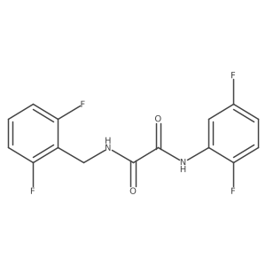 N1-(2,6-difluorobenzyl)-N2-(2,5-difluorophenyl)oxalamide Structure