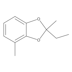 2-Ethyl-2,4-dimethyl-1,3-benzodioxole Structure