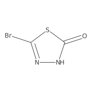 5-Bromo-1,3,4-thiadiazol-2-ol结构式