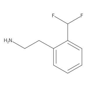 2-(2-(Difluoromethyl)phenyl)ethanamine Structure