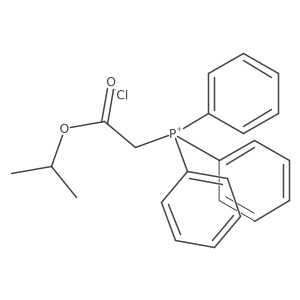 (2-Isopropoxy-2-oxo-ethyl)-triphenyl-phosphonium;chloride Structure