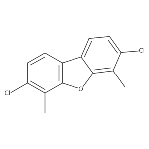 3,7-Dichloro-4,6-dimethyldibenzo[b,d]furan Structure