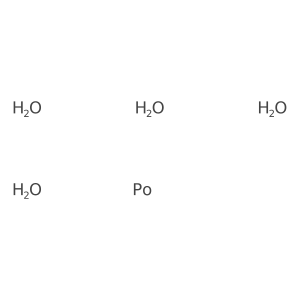 Polonium hydroxide (Po(OH)4) Structure