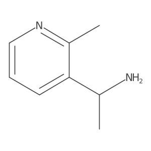 (S)-1-(2-Methylpyridin-3-yl)ethan-1-amine结构式