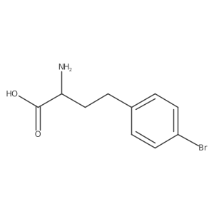 (R)-2-Amino-4-(4-bromophenyl)butanoic acid结构式